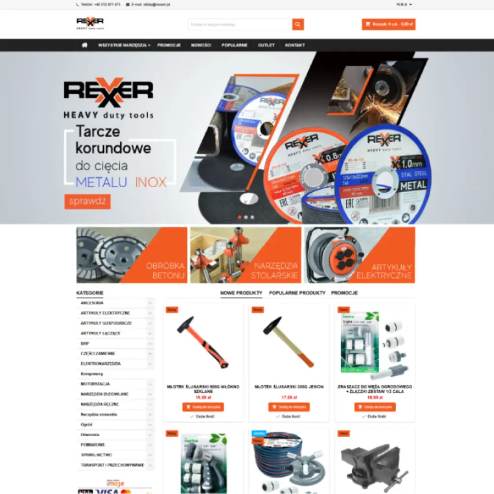 rexxer.pl przed modernizacją